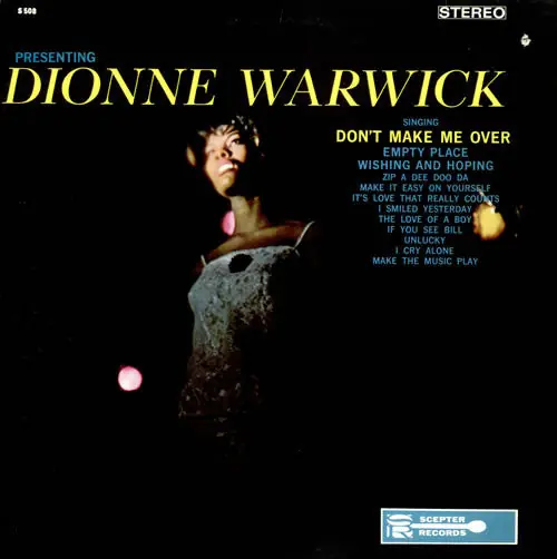 Super Sale Presenting Dionne Warwick | Very Good Plus (VG+) Excellent (EX)