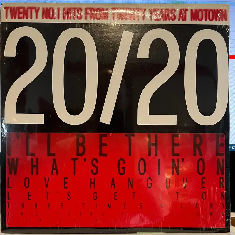 Limited Edition 20/20 Twenty No.1 Hits From Twenty Years At Motown *SEALED* | Mint (M)