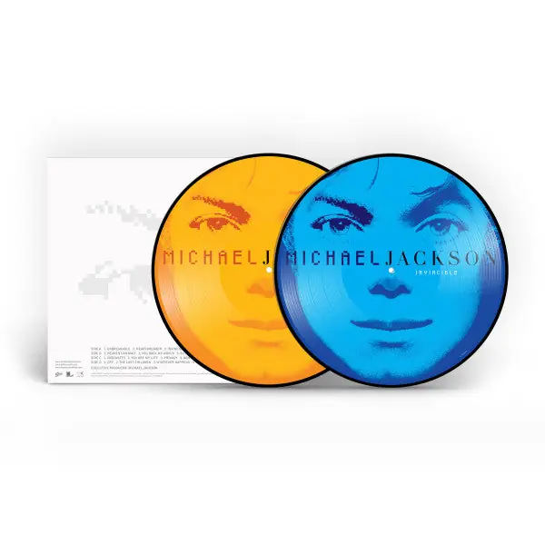 Free Returns Michael Jackson Invincible (2x PICTURE DISC) | Mint (M) Mint (M)