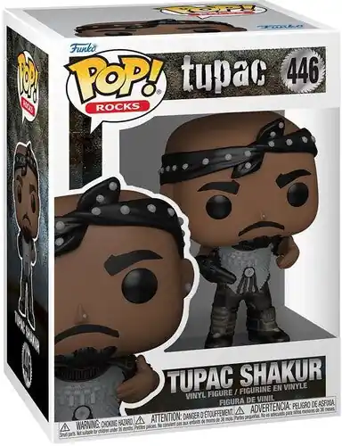 Same Day Shipping FUNKO POP! Rocks: Tupac, California Love (Vinyl Figure) |