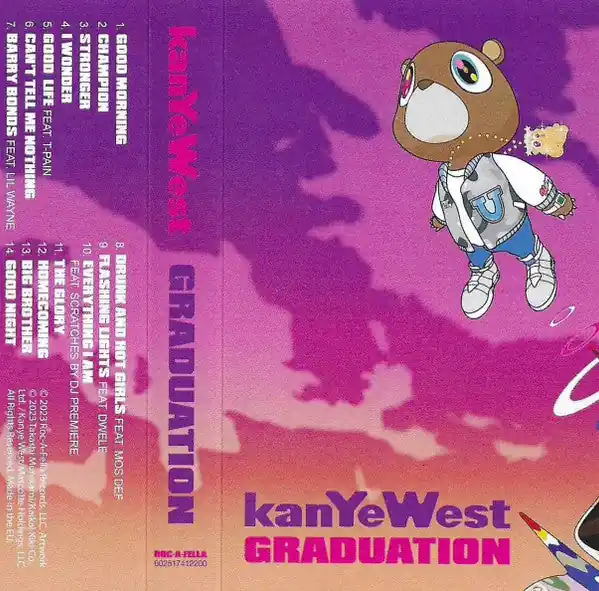 Fast Shipping Graduation (CASSETTE - UNOFFICIAL) | Mint (M) Mint (M)