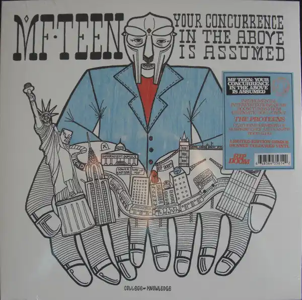 Get Yours MF TEEN: Your Concurrence In The Above Is Assumed (OPAQUE ORANGE VINYL