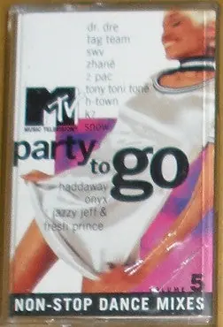 MTV Party To Go Volume 5 *CASSETTE* | Excellent (EX) Near Mint (NM) Mega Sale