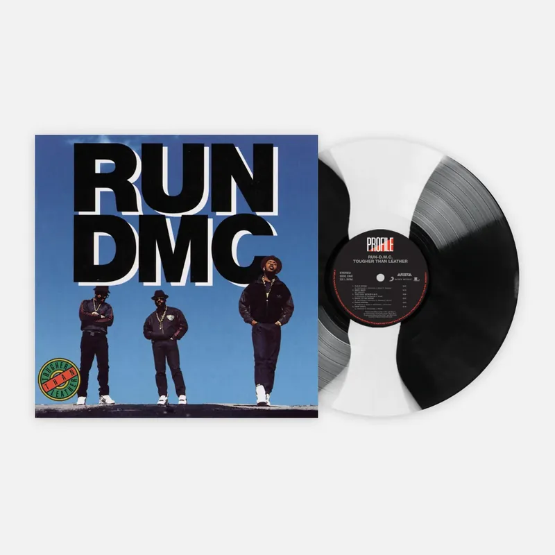 Tougher Than Leather (VMP EXCLUSIVE: BLACK & WHITE STRIPE VINYL) | Min Fast Shipping