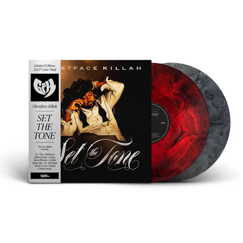 Fast Shipping Set The Tone (Guns & Roses) (RED & BLACK MARBLE VINYL) | Mint (M) Mint