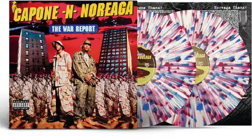 The War Report (Clear Vinyl with Red & Blue Splatter Vinyl) [Explicit Viral