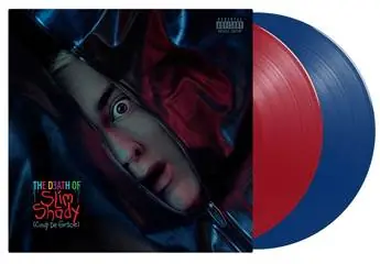 Direct From Manufacturer The Death Of Slim Shady (RED & BLUE VINYL) | Mint (M) Mint (M)