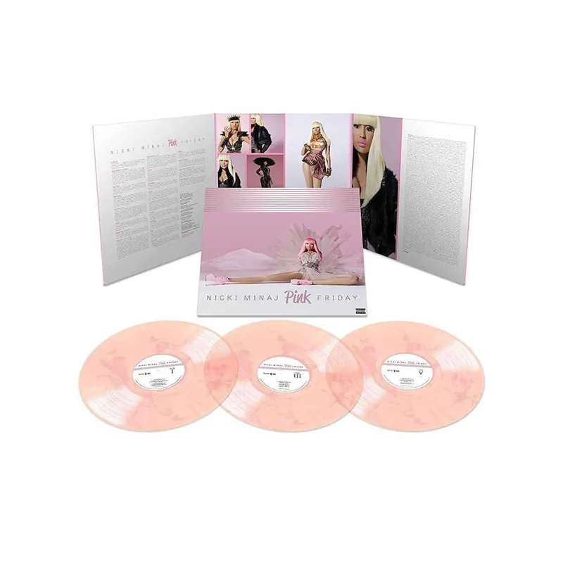 Pink Friday: 10th Anniversary (DELUXE | PINK & WHITE SWIRL VINYL) | Mi Best Seller