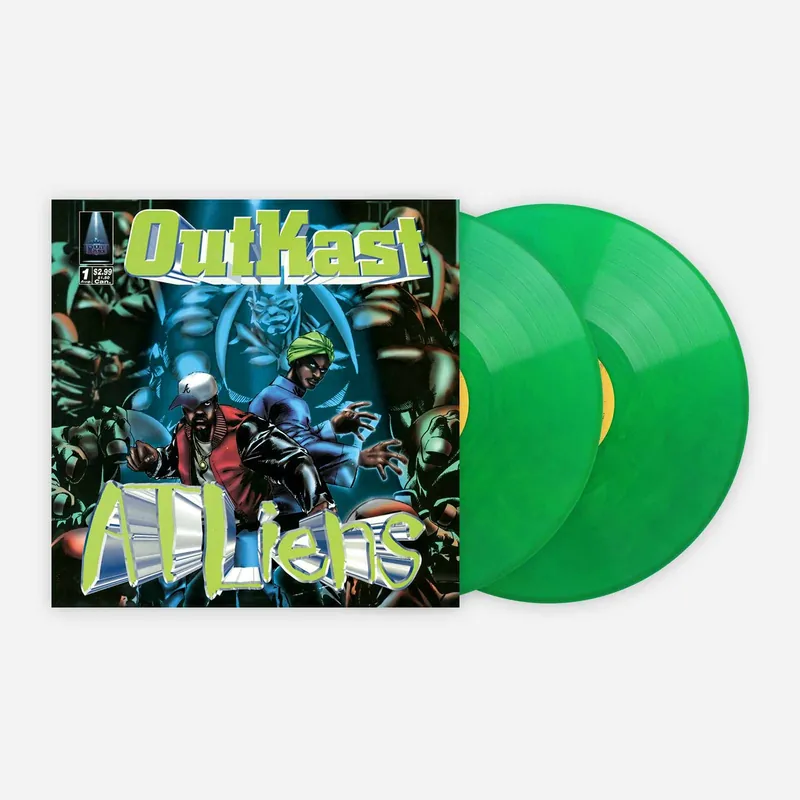 Genuine ATLiens (VMP | NEON GREEN & BLUE GALAXY VINYL) | Mint (M) Mint (M)