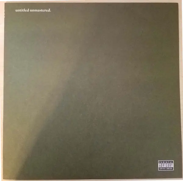 No Minimum Order Kendrick Lamar Untitled Unmastered. Top Dawg Entertainment, Aftermath