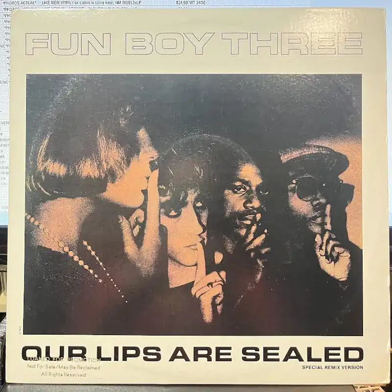 Our Lips Are Sealed (Special Remix Version) (12" VINYL) | Near Mint (N Bargain