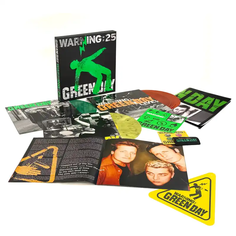 Exclusive Warning (25Th Anniversary 35x COLOR VINYL BOX) | Mint (M) Mint (M)