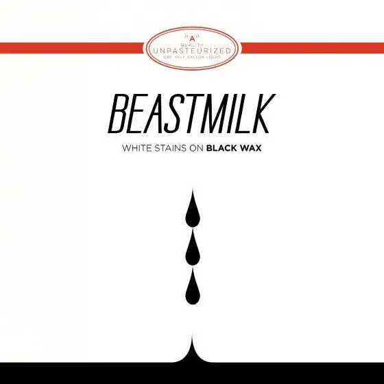 Place Order White Stains On Black Wax (VINYL 7") | Mint (M) Mint (M)