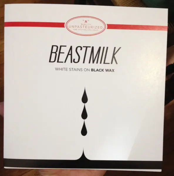 Authentic White Stains On Black Wax (WHITE VINYL 7") | Mint (M) Mint (M)
