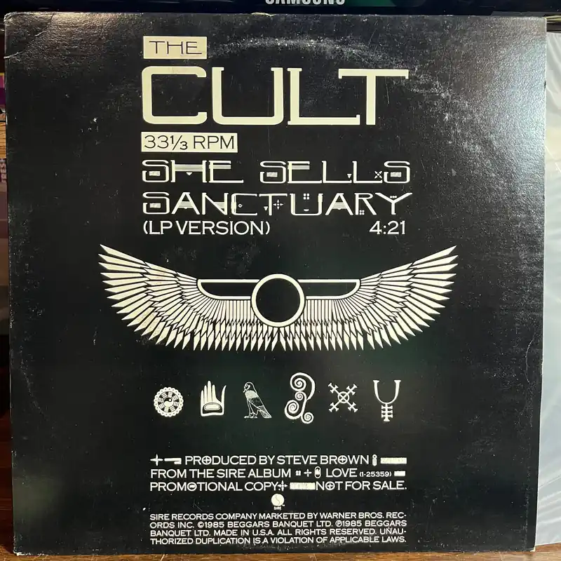 Direct From Manufacturer She Sells Sanctuary (LP Version)(VINYL) | Near Mint (NM or M-) Very Go