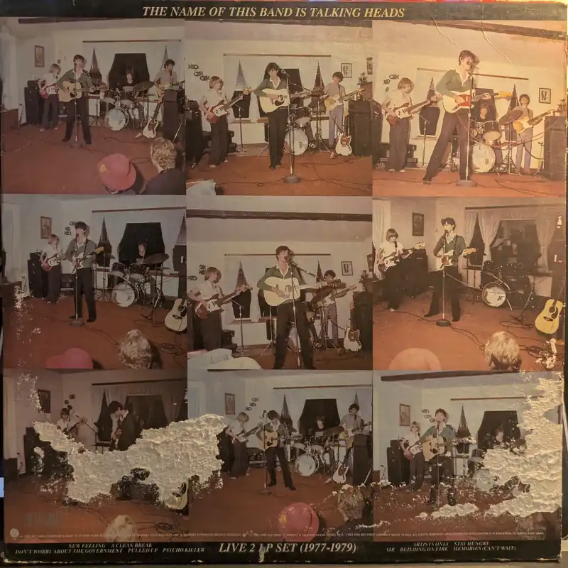 Direct From Manufacturer The Name Of This Band Is Talking Heads (2xVINYL) | Near Mint (NM) Good