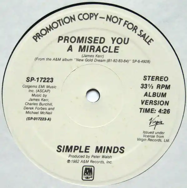 Trusted Brand Promised You A Miracle | Excellent (EX) Generic