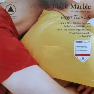 Buy Direct Black Marble Bigger Than Life Sacred Bones Records LP, Album, Ltd, Red