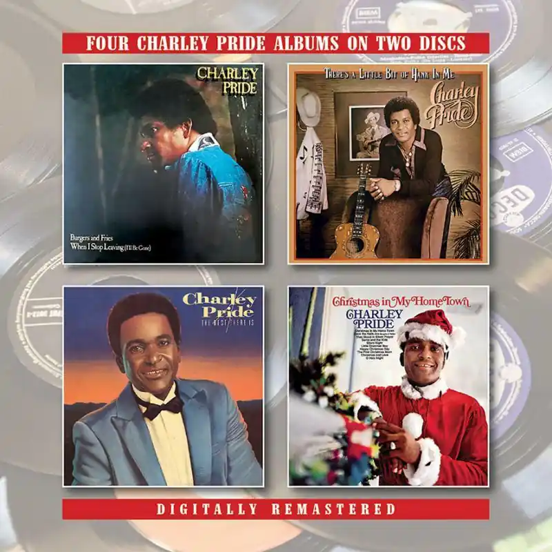 Clearance Charley Pride - Burgers and Fries / There's A Little Bit of Hank In Me