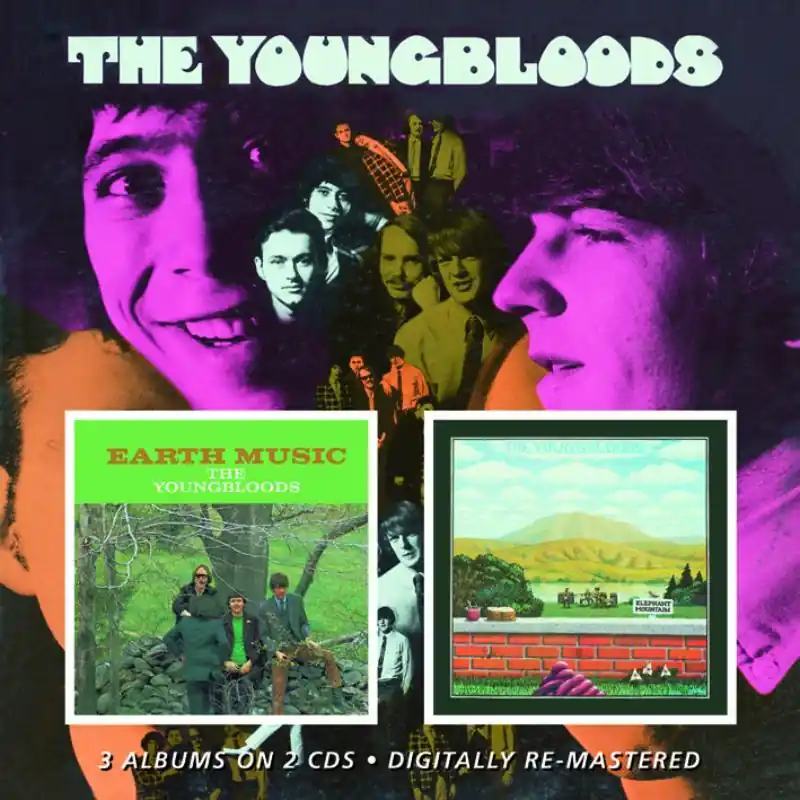 Top Rated Youngbloods - Youngbloods/ Earth Music/ Elephant Mountain - Double Cd