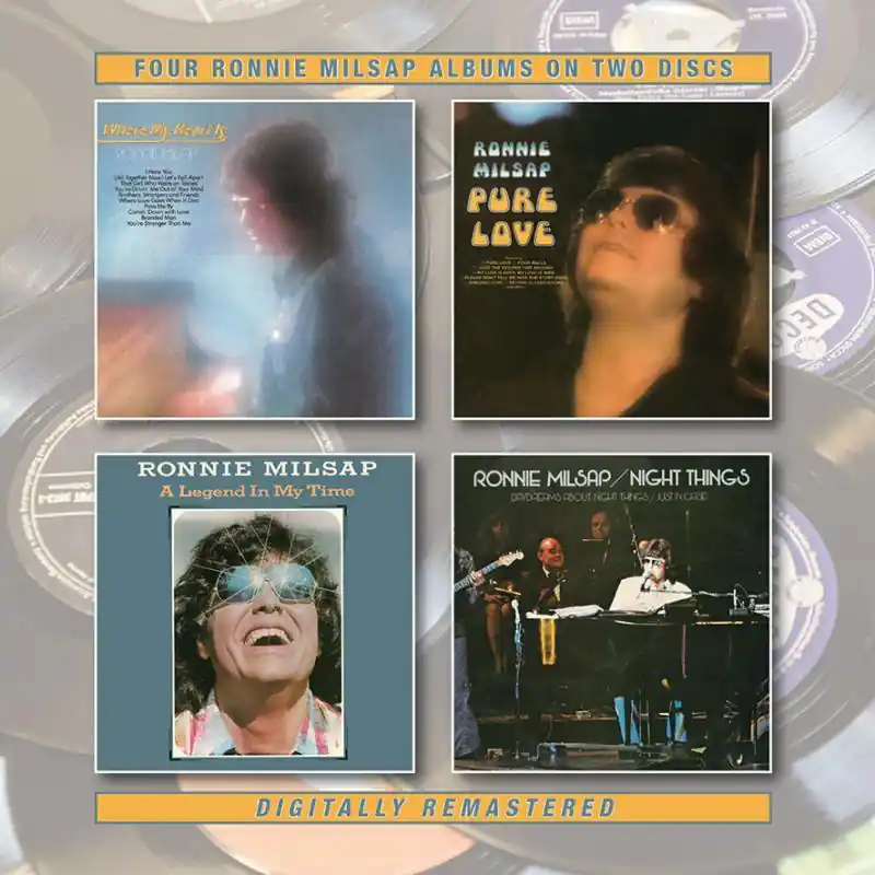 Best Price Ronnie Milsap - Where My Heart Is / Pure Love / A Legend In My Time /