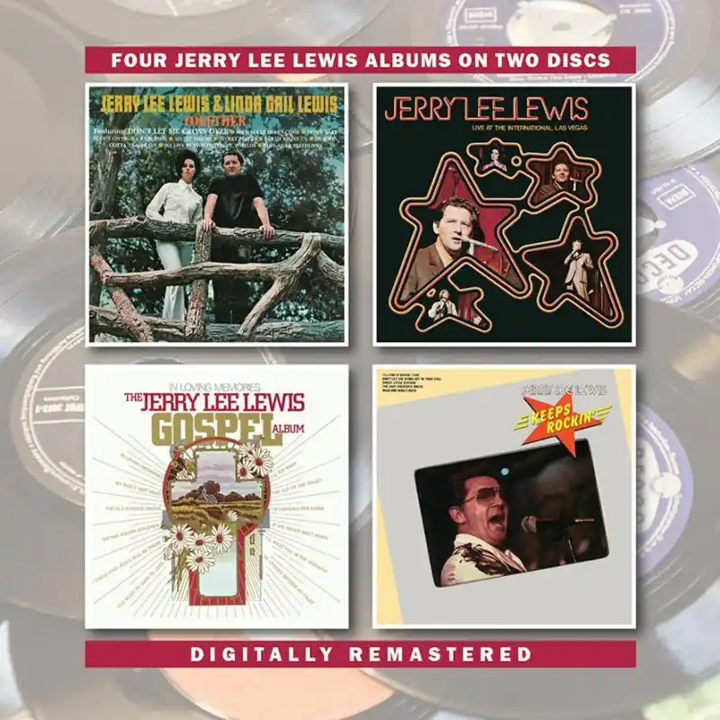 Jerry Lee Lewis - Together/Live At the International, Las Vegas/In Lov Money Back Guarantee