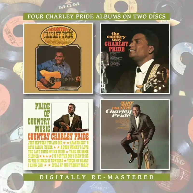 Today Only Charley Pride - Country Charley Pride/The Country Way/Pride of Country