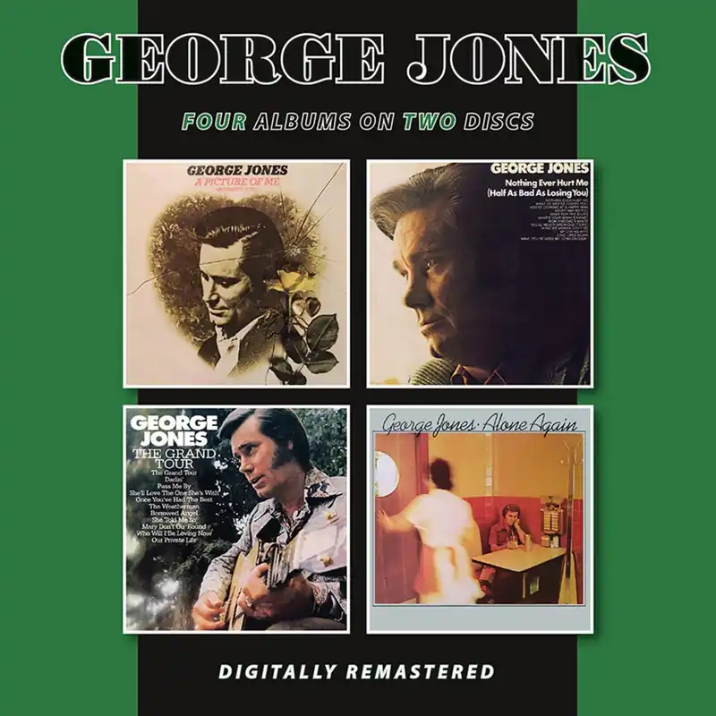 Today Only George Jones - A Picture of Me (Without You)/Nothing Ever Hurt Me (Hal