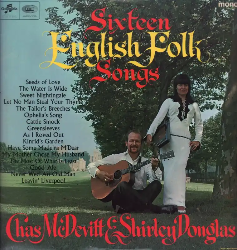 Affordable Chas Mcdevitt And Shirley Douglas - Sixteen English Folk Songs - Lp
