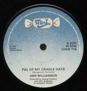 Anne Williamson - Pal Of My Cradle Days - 7 Inch Best Price