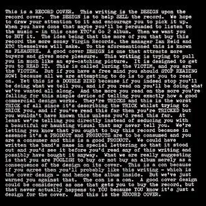 XTC/Go 2 (2LP 200 Gram) [LP] Buy Direct