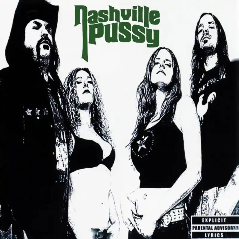 While Supplies Last Nashville Pussy/Say Something Nasty (Green/White Marbled Vinyl) [LP]