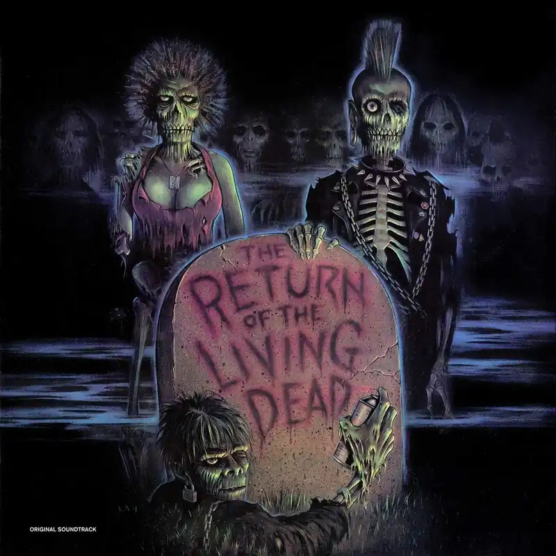 Soundtrack/The Return Of The Living Dead (Clear With Blood Red Splatte Exclusive Offer
