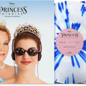 Free Returns Soundtrack/The Princess Diaries (Clear with Blue Splatter Vinyl) [LP]