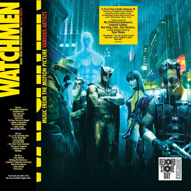 Budget Soundtrack/Watchmen (Canary Yellow/Sky Blue Vinyl) [LP]