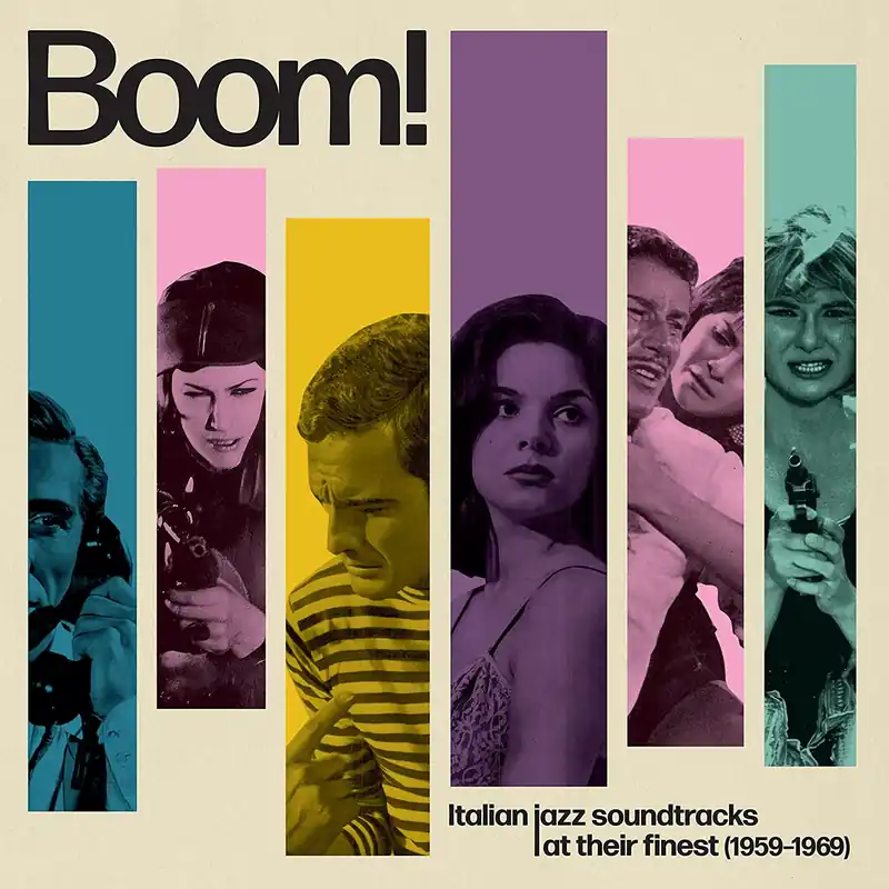 Various Artists/Boom! Italian Jazz Soundtracks [LP] High Quality