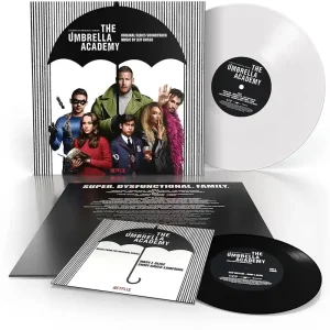 Hassle-Free Returns Russo, Jeff/The Umbrella Academy (White Vinyl + 7") [LP]