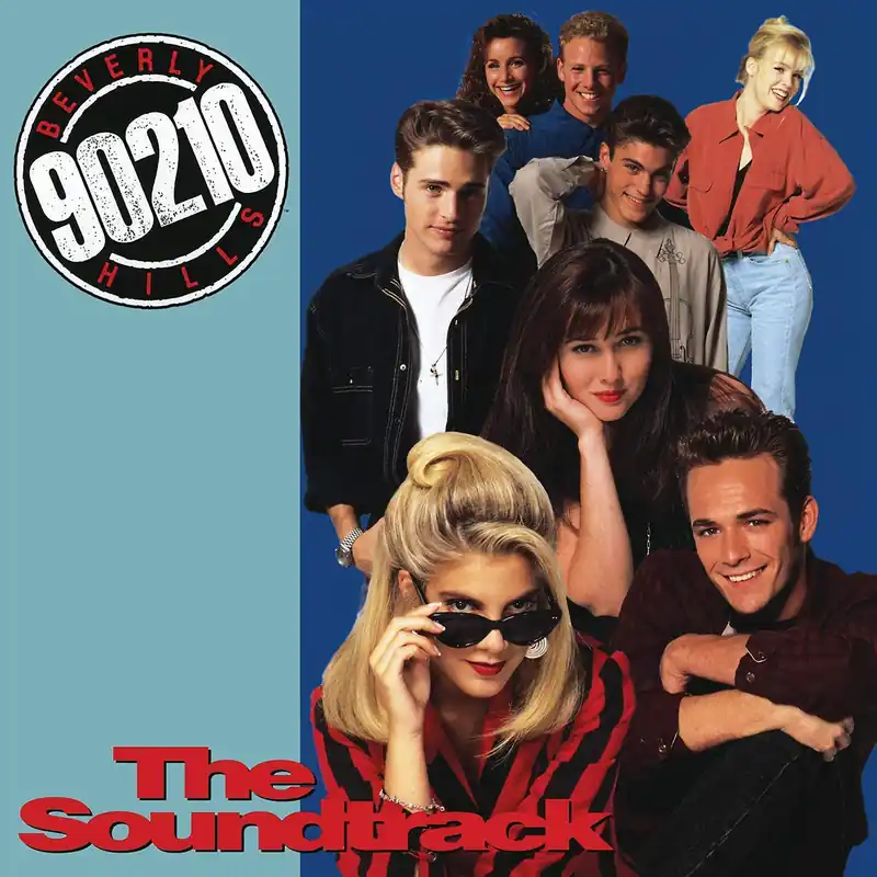 Super Sale Soundtrack/Beverly Hills 90210 (Transparent Light Blue) [LP]