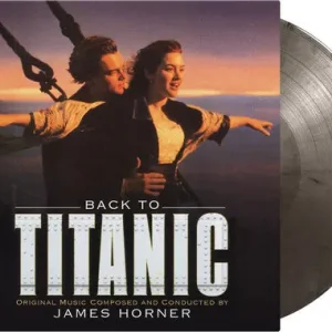 Direct From Factory Soundtrack/Back To Titanic (Silver & Black Marbled Vinyl) [LP]