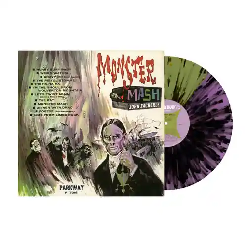 Zacherle, John/Monster Mash (Green/Purple + Black Splatter Vinyl) [LP] While Supplies Last