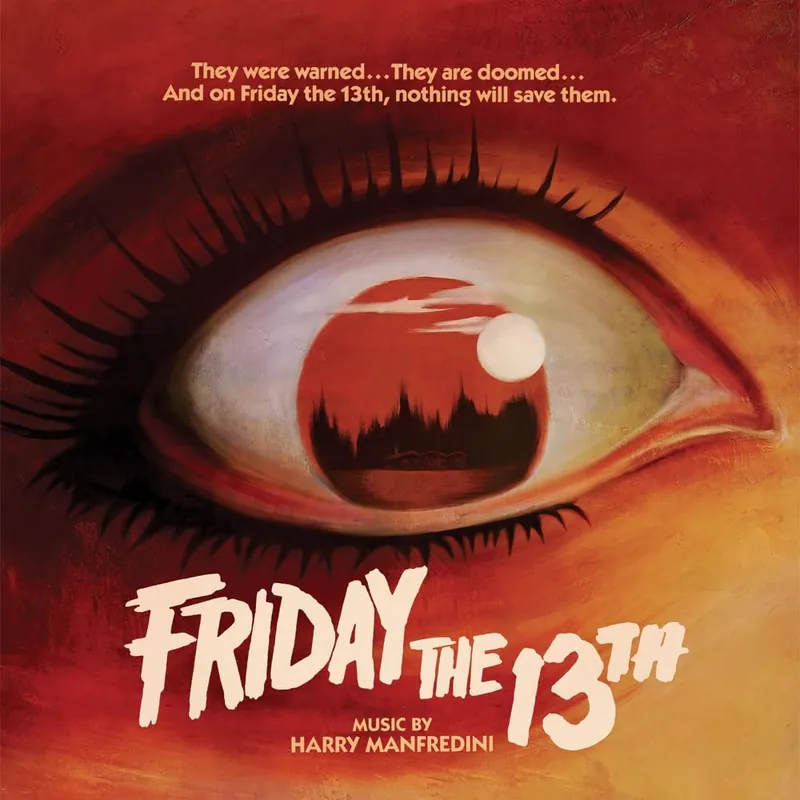 Fresh Stock Soundtrack (Harry Manfredini)/Friday The 13th (Silver With Black, Red