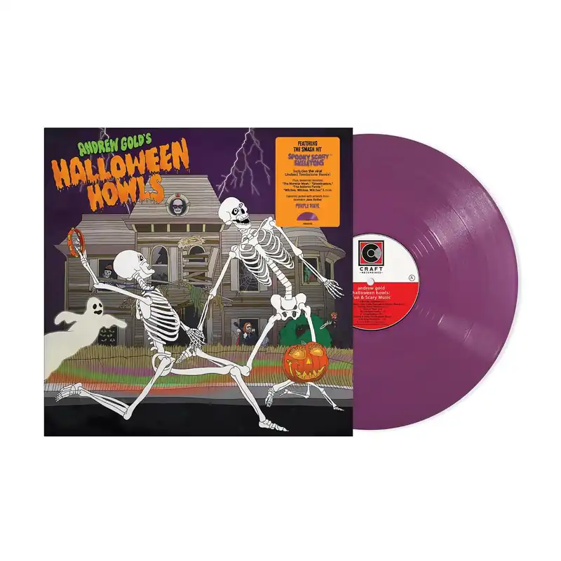 Gold, Andrew/Halloween Howls: Fun & Scary Music (Orchid Vinyl) [LP] Original