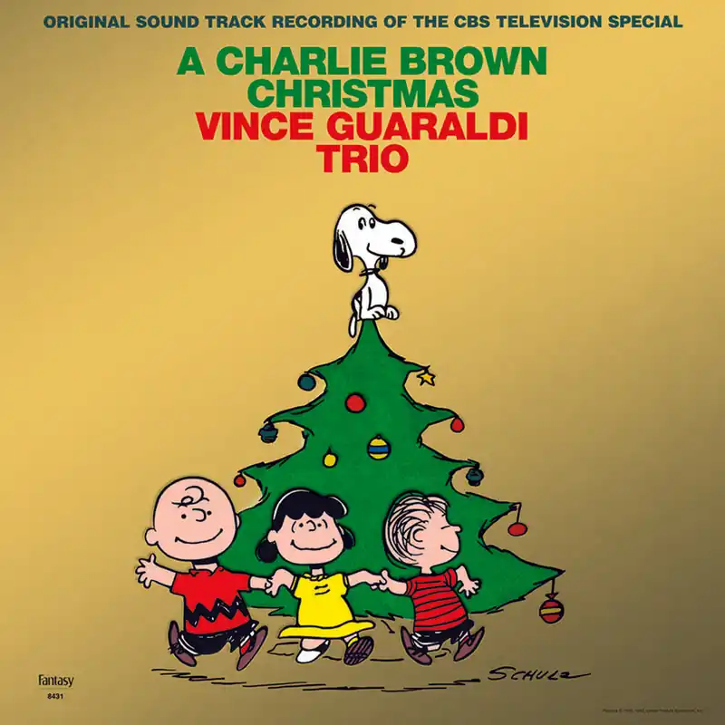 Guaraldi, Vince Trio/A Charlie Brown Christmas (Gold Foil Cover) [LP] Direct From Factory