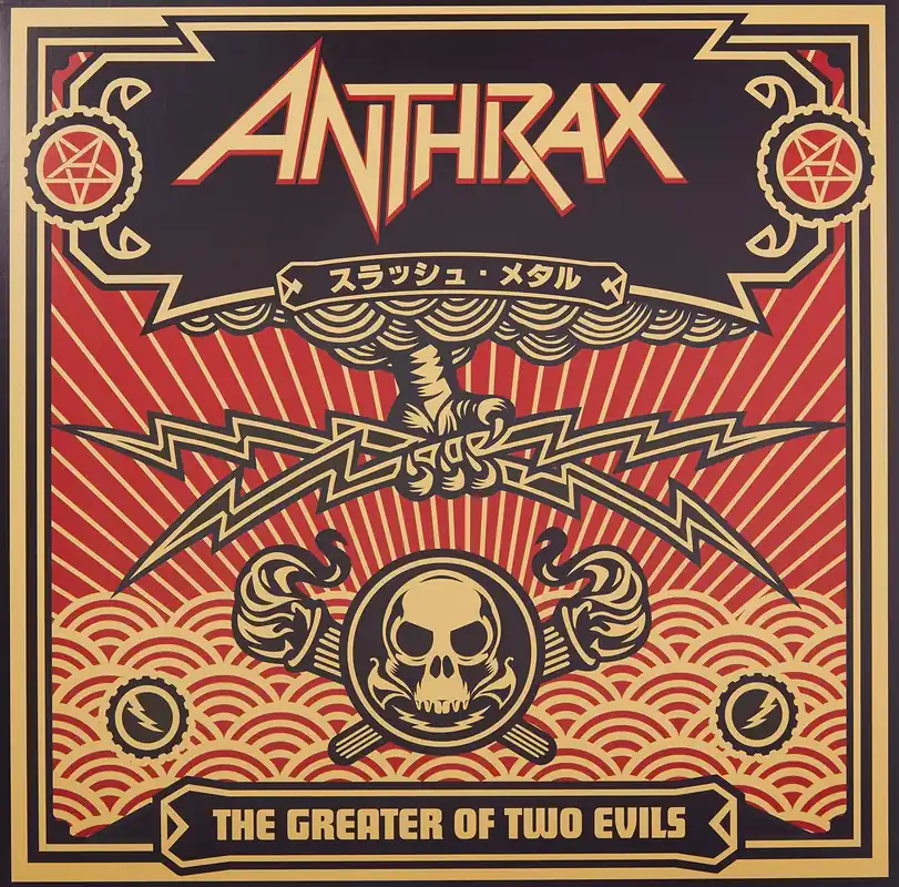 Worldwide Shipping Anthrax (Metal Group) - Greater of Two Evils - Double Lp