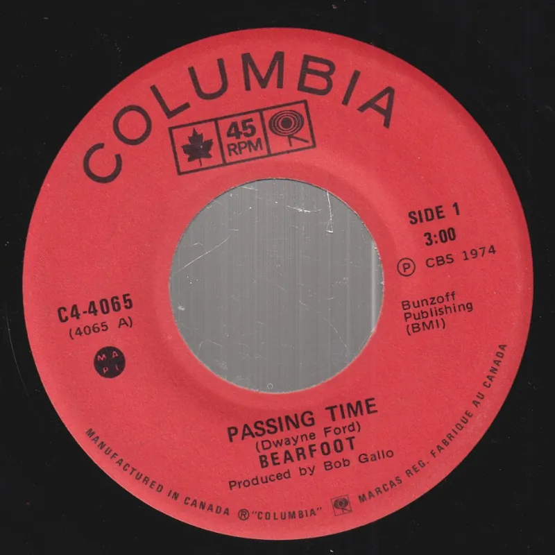 Bearfoot - Passing Time - 7 Inch Brand New