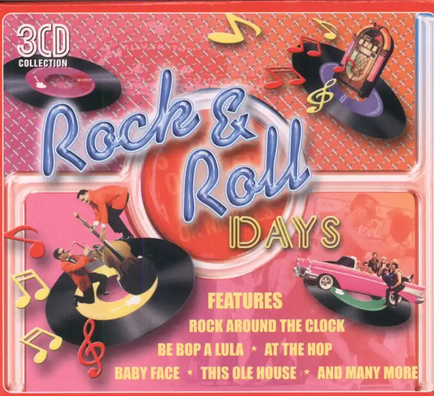 Various Artists - Rock And Roll Day - Cd Set Popular