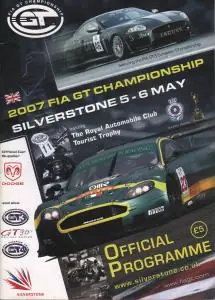 2007 Fia Gt Championship - Silverstone 5/6 May 2007 - Programme Affordable
