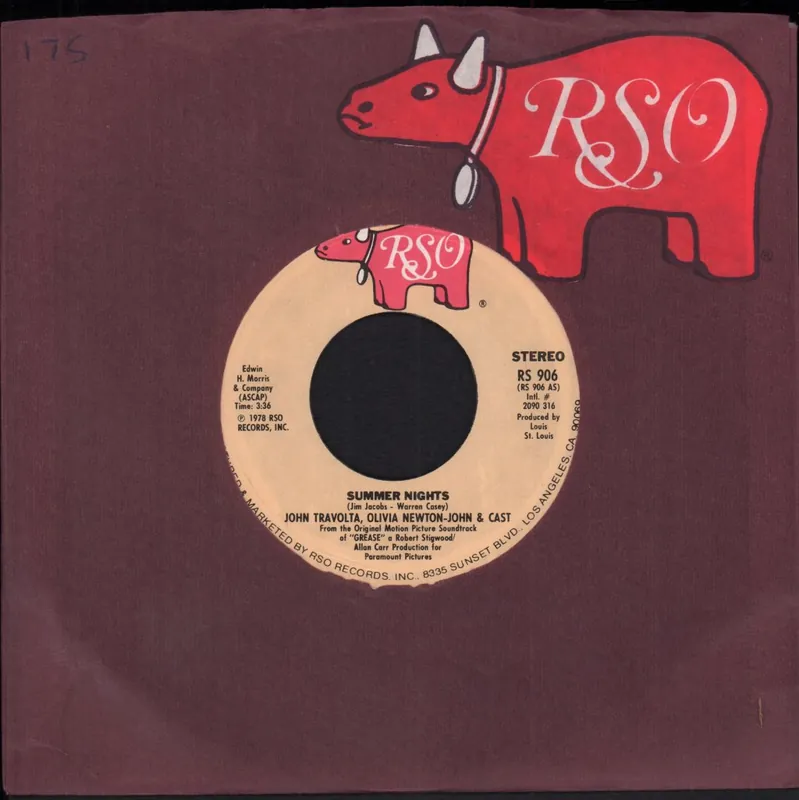 Bargain John Travolta And Olivia Newton John - Summer Nights - 7 Inch