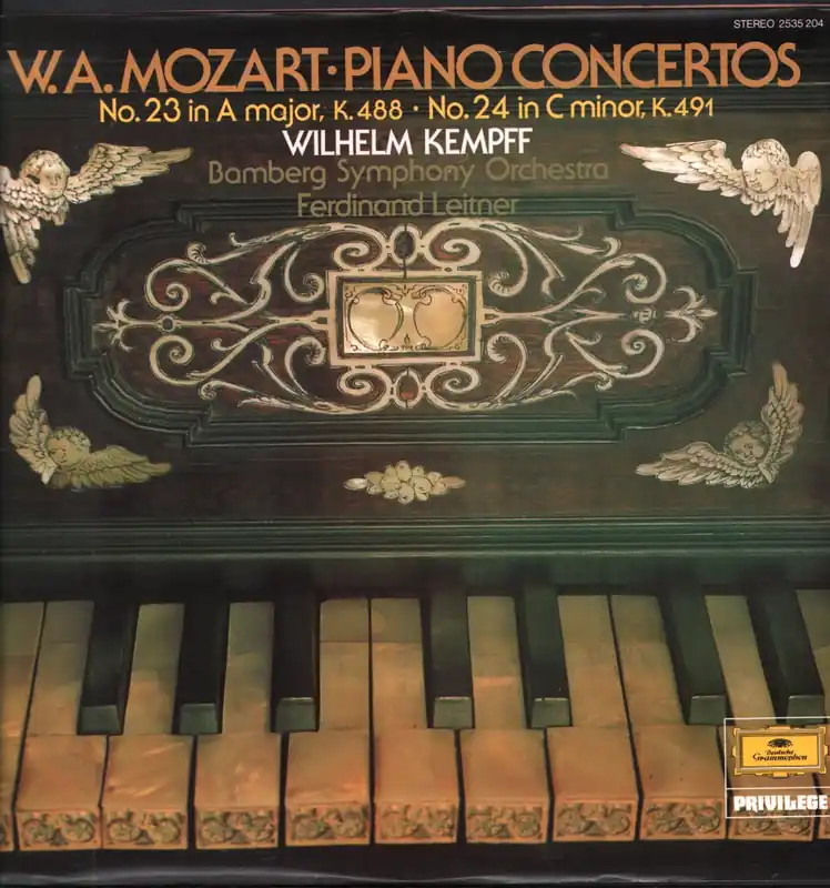 Wilhelm Kempff - Mozart Piano Concertos - Lp Genuine