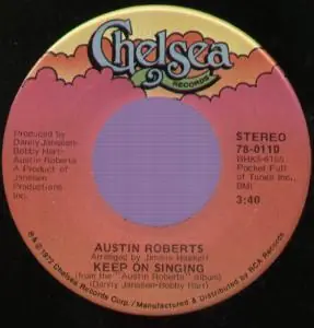 Austin Roberts - Keep On Singing - 7 Inch High Quality